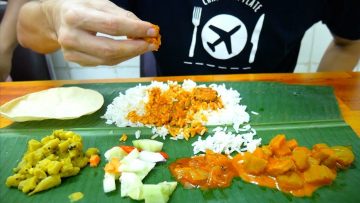 Amazing INDIAN FOOD in MALAYSIA – the ULTIMATE BANANA LEAF RICE | Food and Travel Channel | Selangor