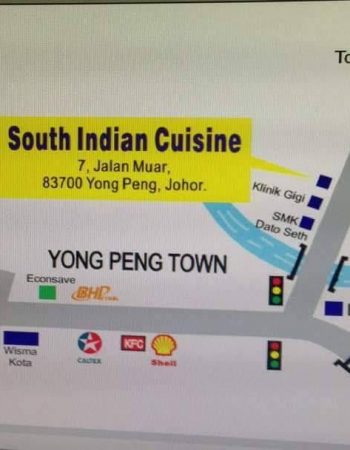 Yong Peng South Indian Cuisine