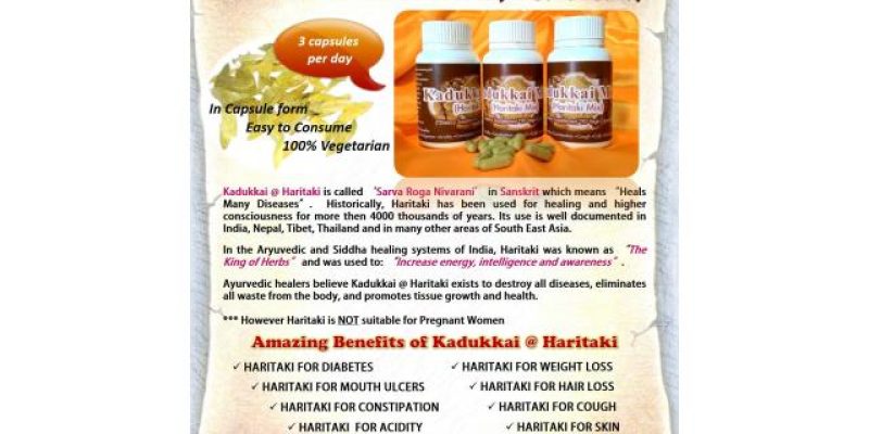 Kadukkai @ Haritaki "The King of Herbs"