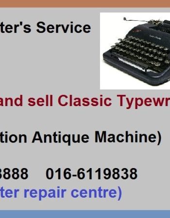 We buy and sell Classic Typewriters