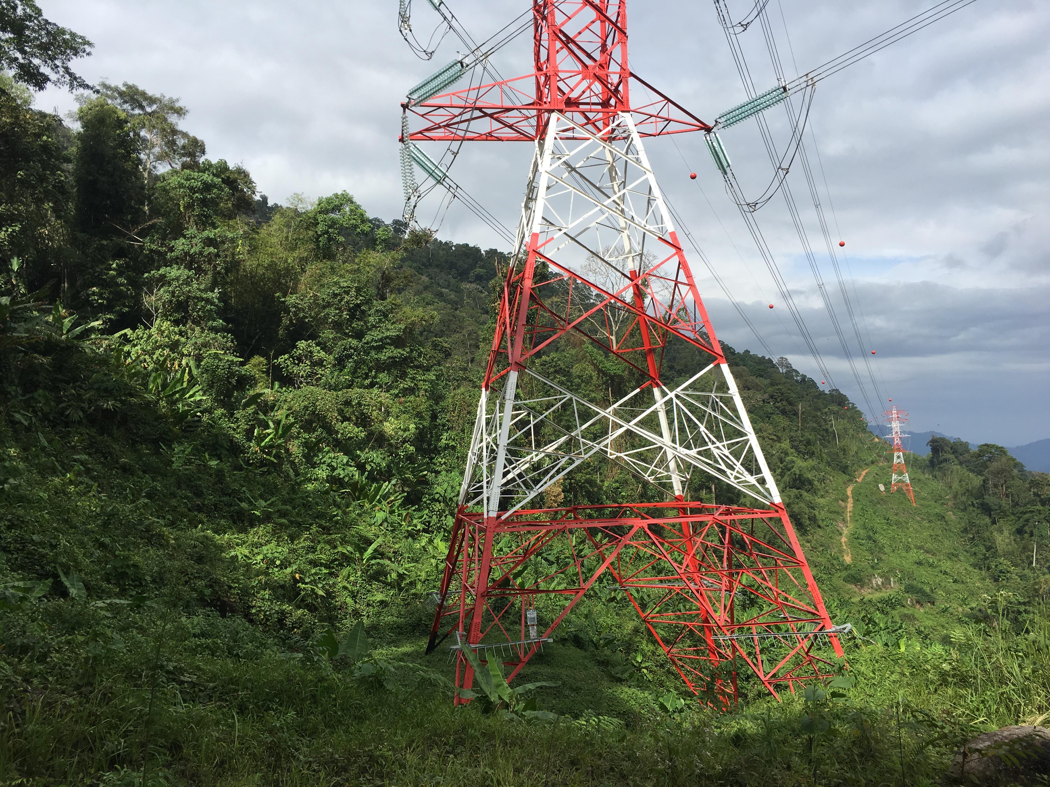 Overhead Power Transmission Tower